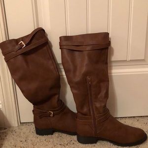 Brown boots
